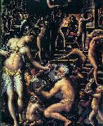 Giorgio Vasari Vulcans Forge oil painting picture wholesale